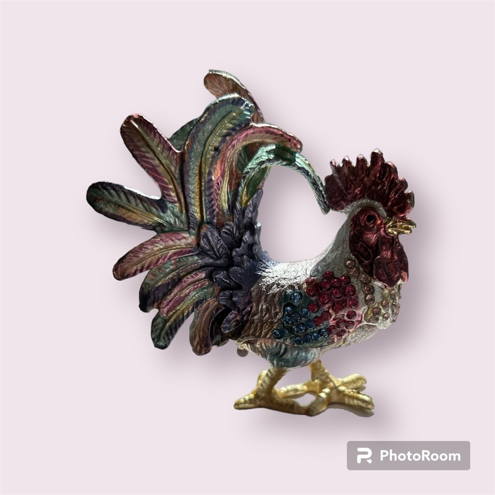 Rooster Trinket Box
